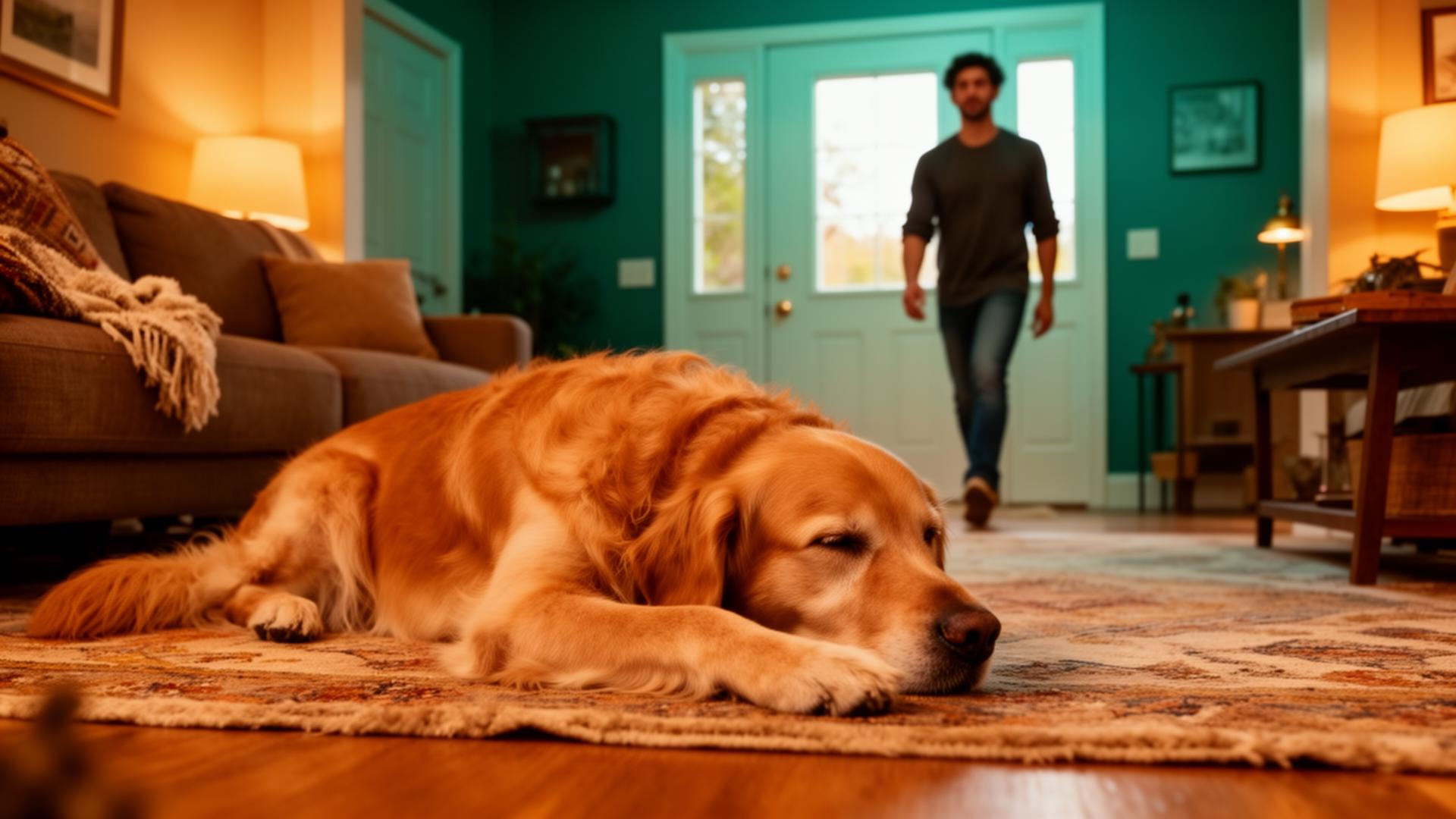 Calm Dog at Home