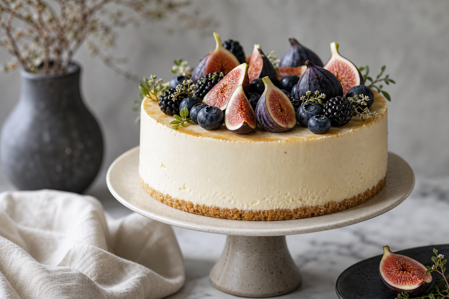 Home pastry masterclass — cheesecake