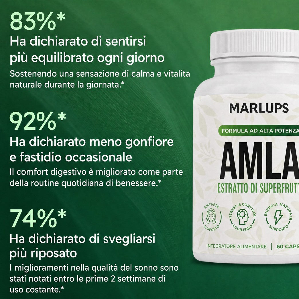 MARLUPS Amla Estratto di Superfrutto